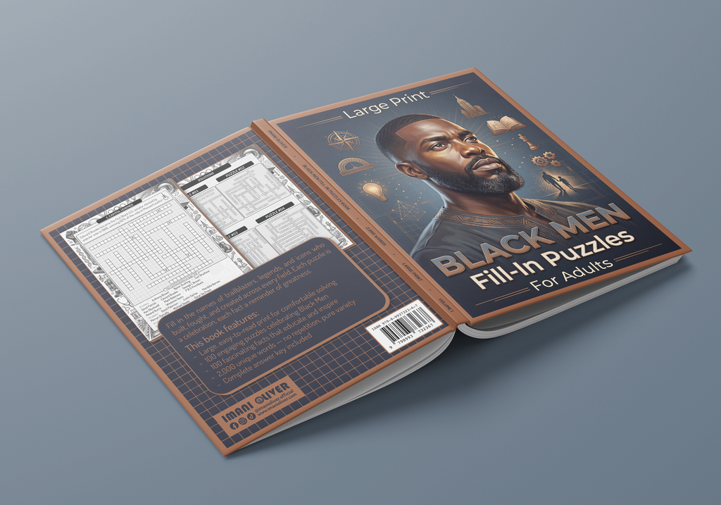 Black Men Fill-In Puzzles Imani Oliver