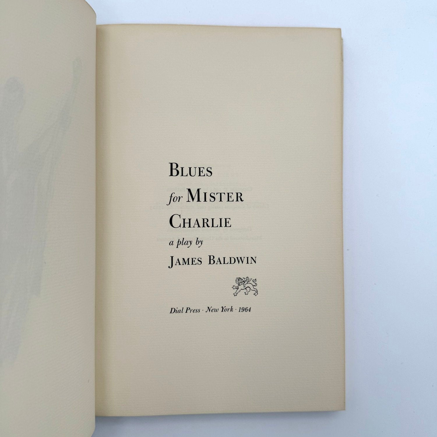 Blues for Mister Charlie by James Baldwin Cedar Leaf Books