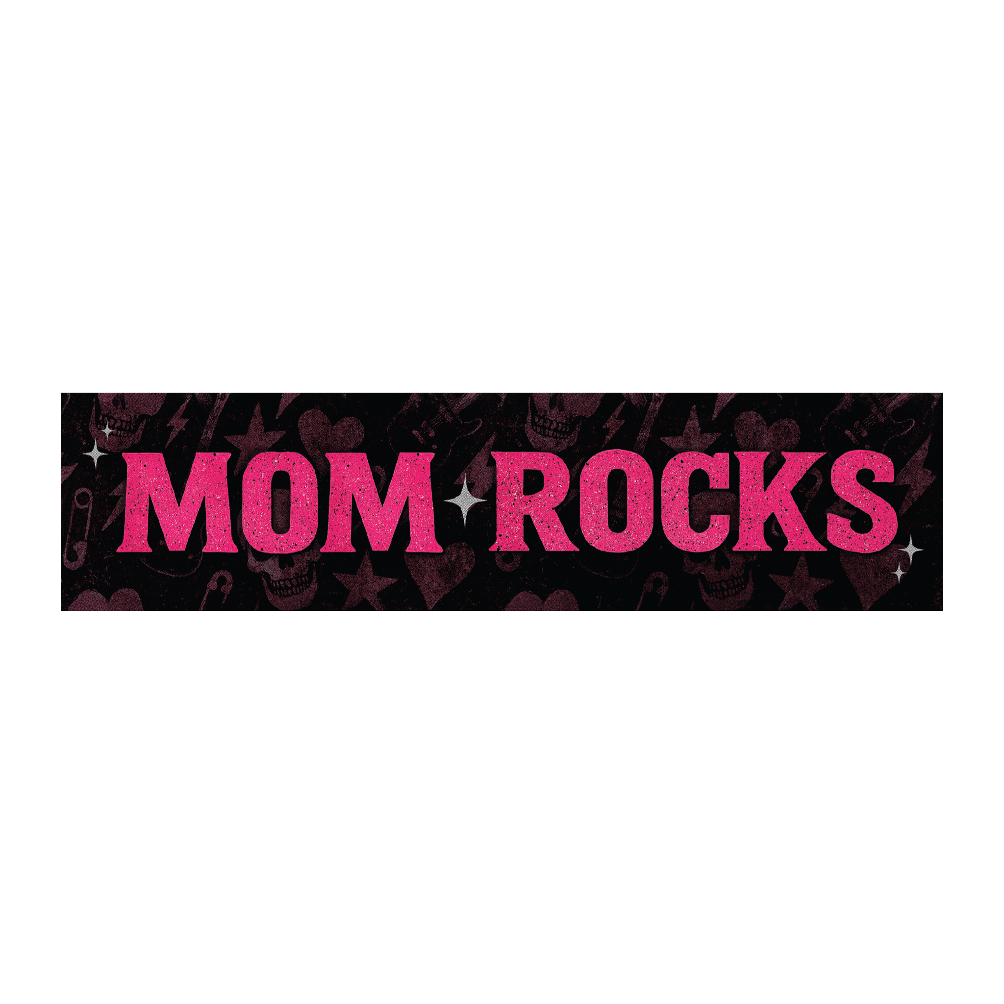 "Mom Rocks" Magnetic Grill Pluginz Keychains