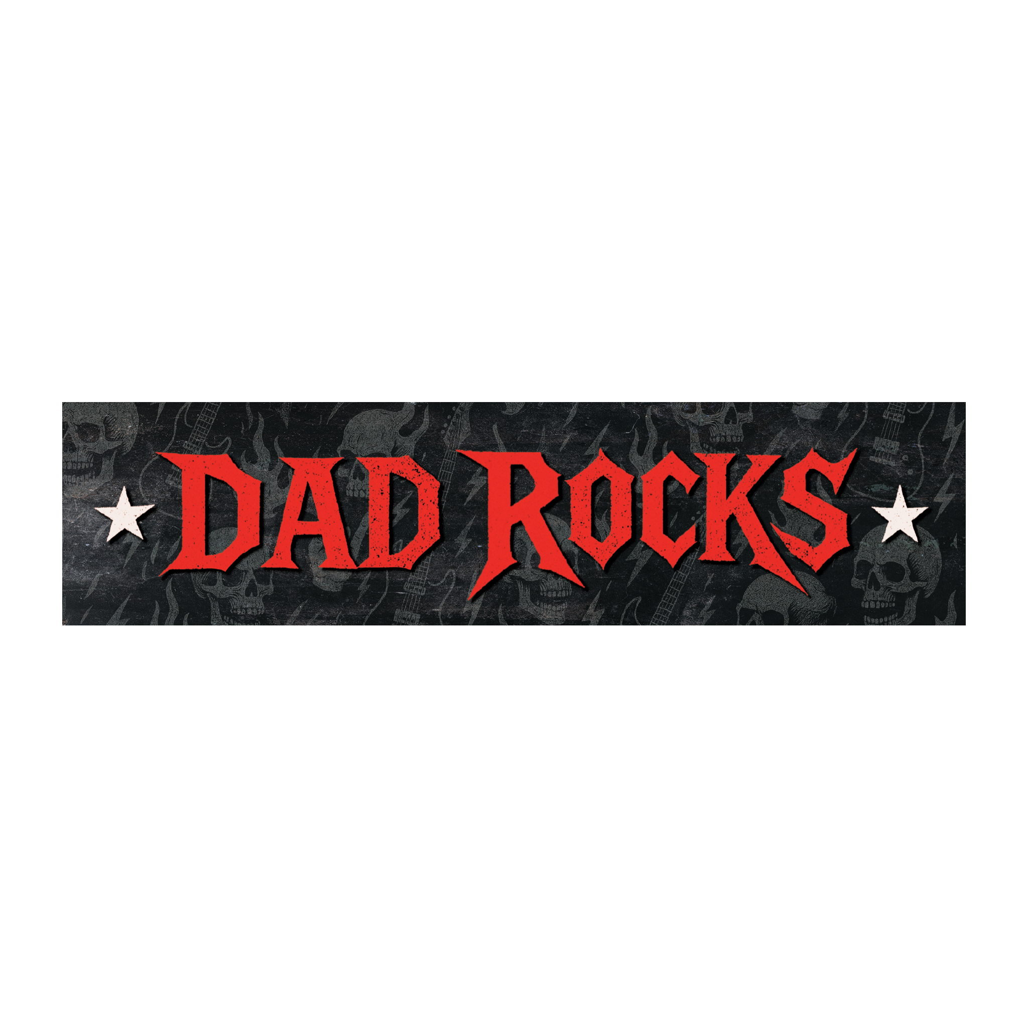 "Dad Rocks" Magnetic Grill Pluginz Keychains