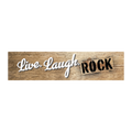 "Live. Laugh. ROCK" Magnetic Grill Pluginz Keychains