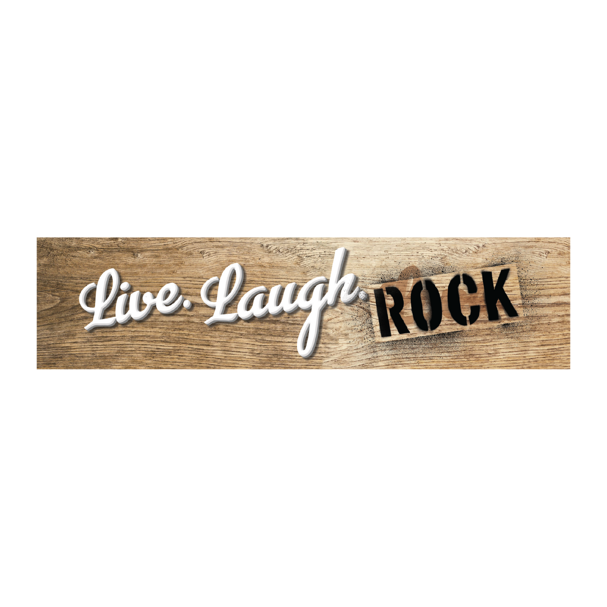 "Live. Laugh. ROCK" Magnetic Grill Pluginz Keychains