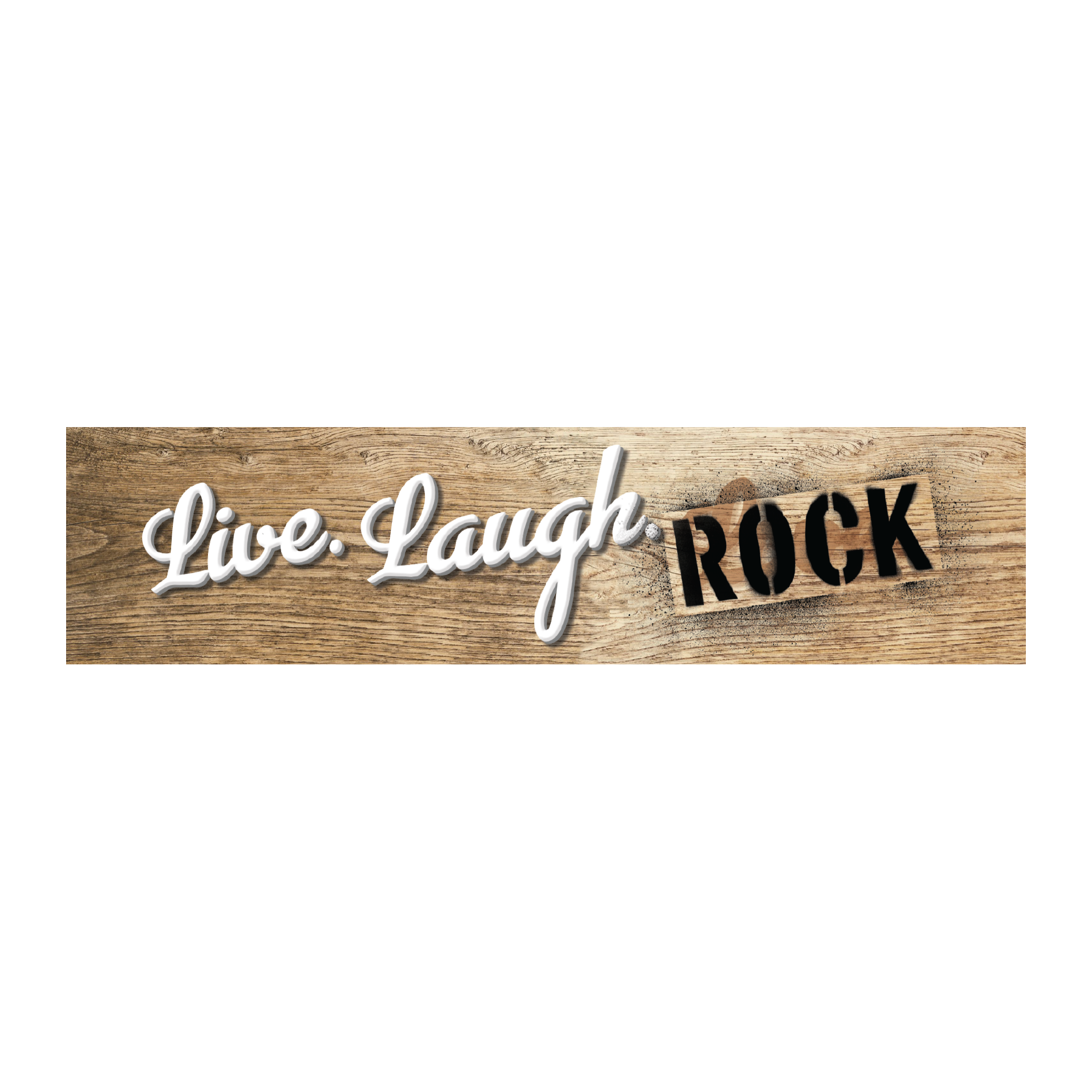 "Live. Laugh. ROCK" Magnetic Grill Pluginz Keychains