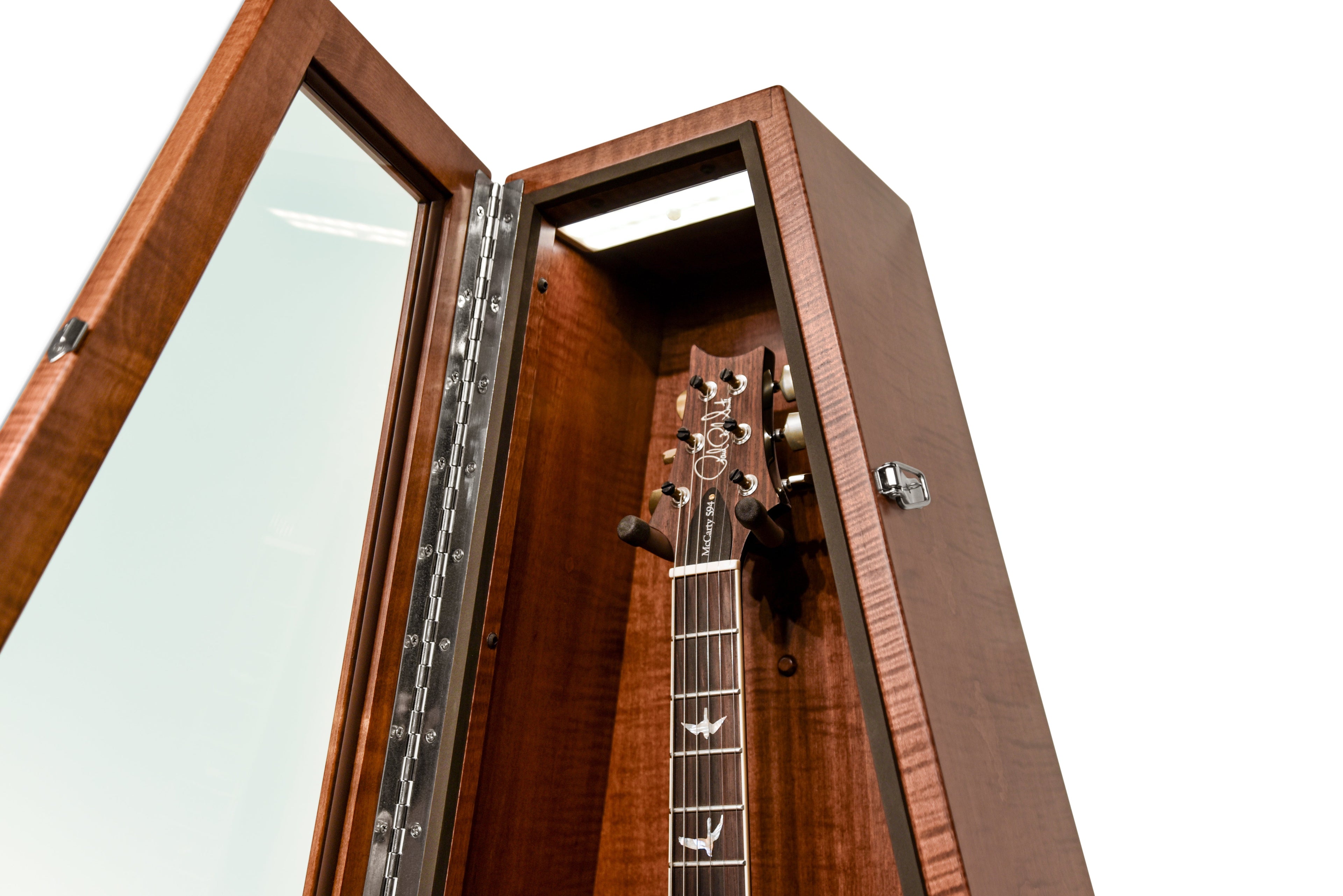 ClimaCase Triangle Humidor - Flamed Maple with Boston Stain Acoustic Remedy Cases