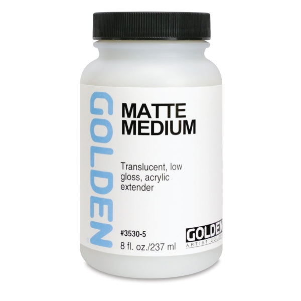 Golden Matte Medium - Clear Gesso Trekell Art Supplies