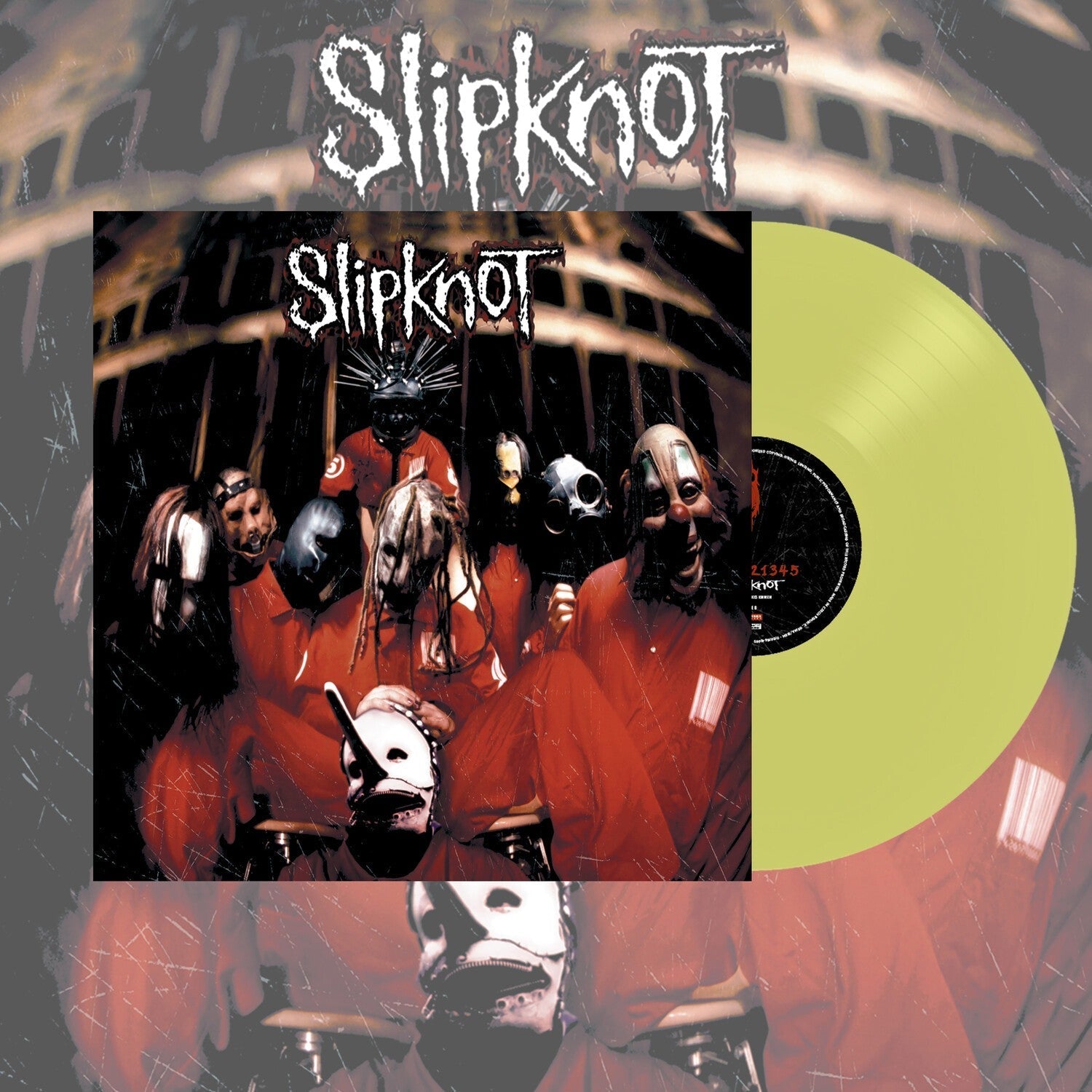 Slipknot (Lemon LP Vinyl) & .5: The Gray Chapter (X) (Pink Vinyl/2LP) Bundle Music