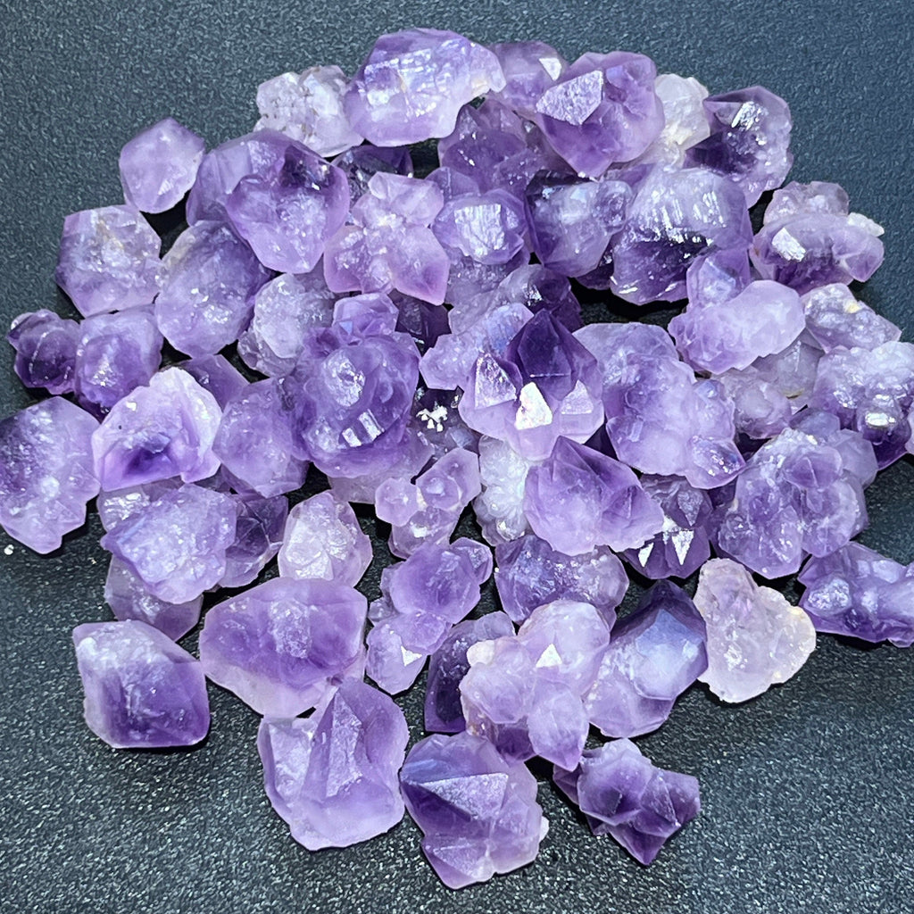 Amethyst Mini Crystal Clusters (1 Kilo)( 2.2 LBs) Bulk Wholesale Lot Raw Natural Gemstones Amazing Crystals