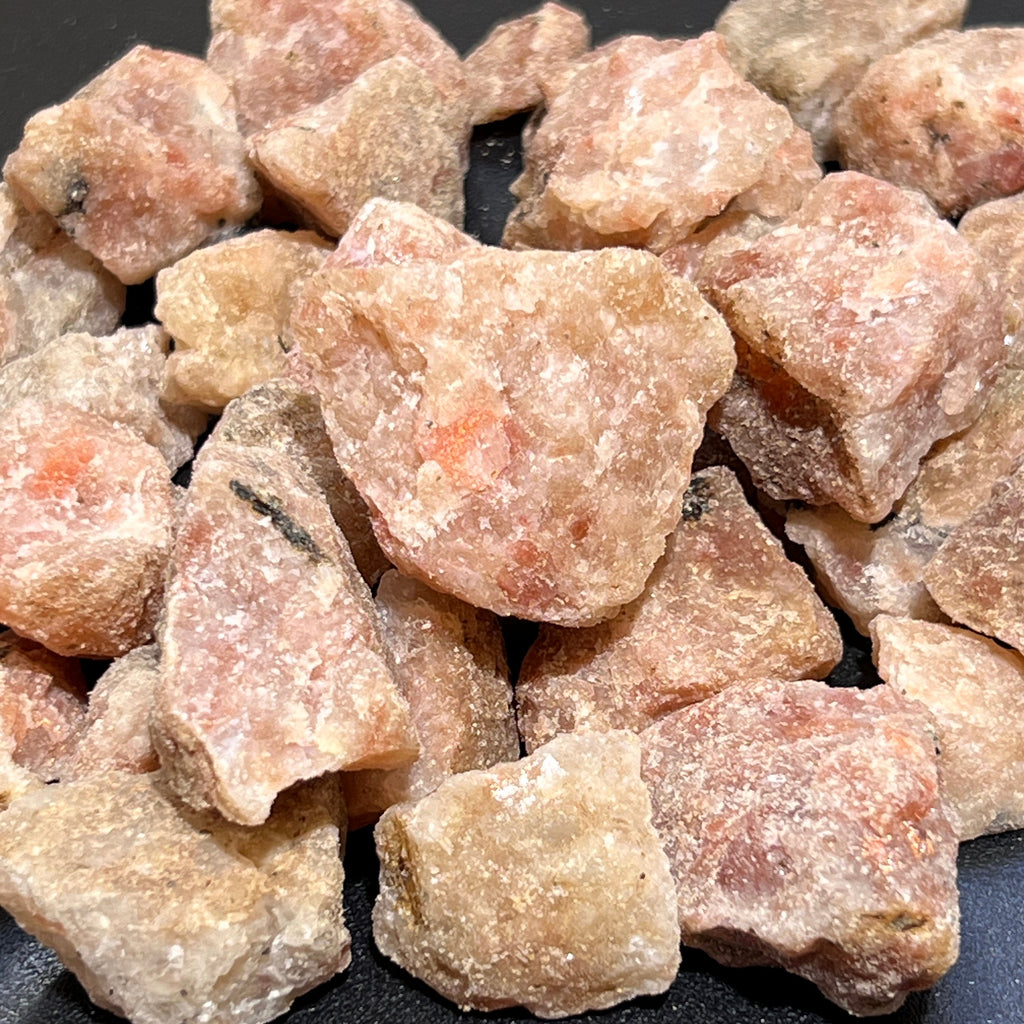 Sunstone (Heliolite) Crystal Rough Raw Stones (By The Piece or Pound) Wholesale Amazing Crystals
