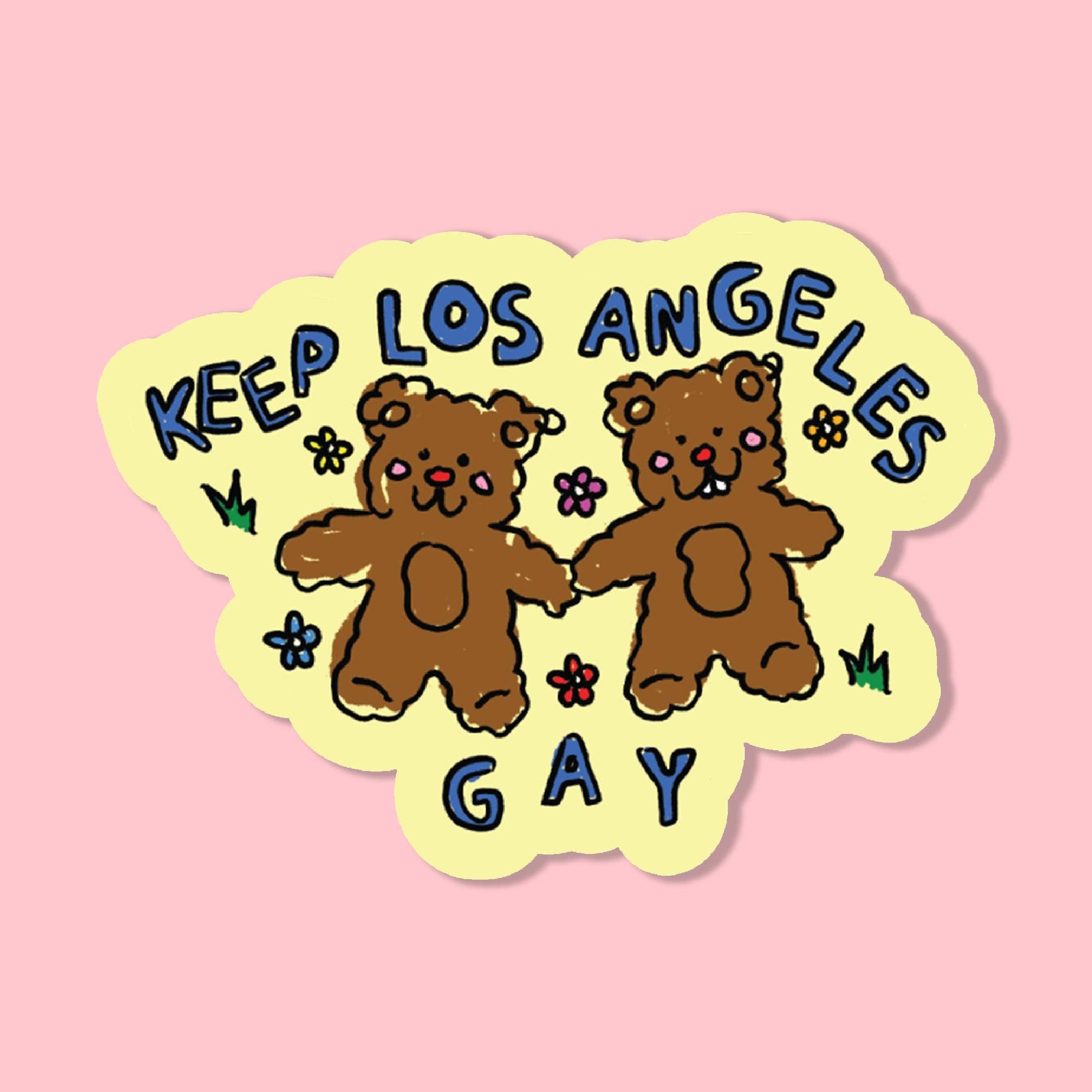 Keep Los Angeles Gay Sticker Tia Chucha's Centro Cultural & Bookstore