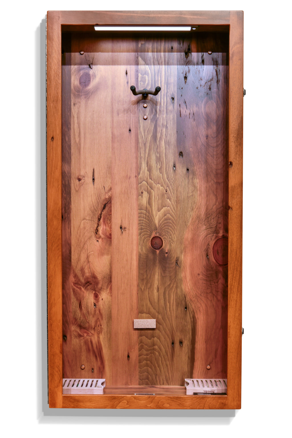 ClimaCase Rectangle Humidor - 300 Year Old Reclaimed Wood with Seely Stain Acoustic Remedy Cases