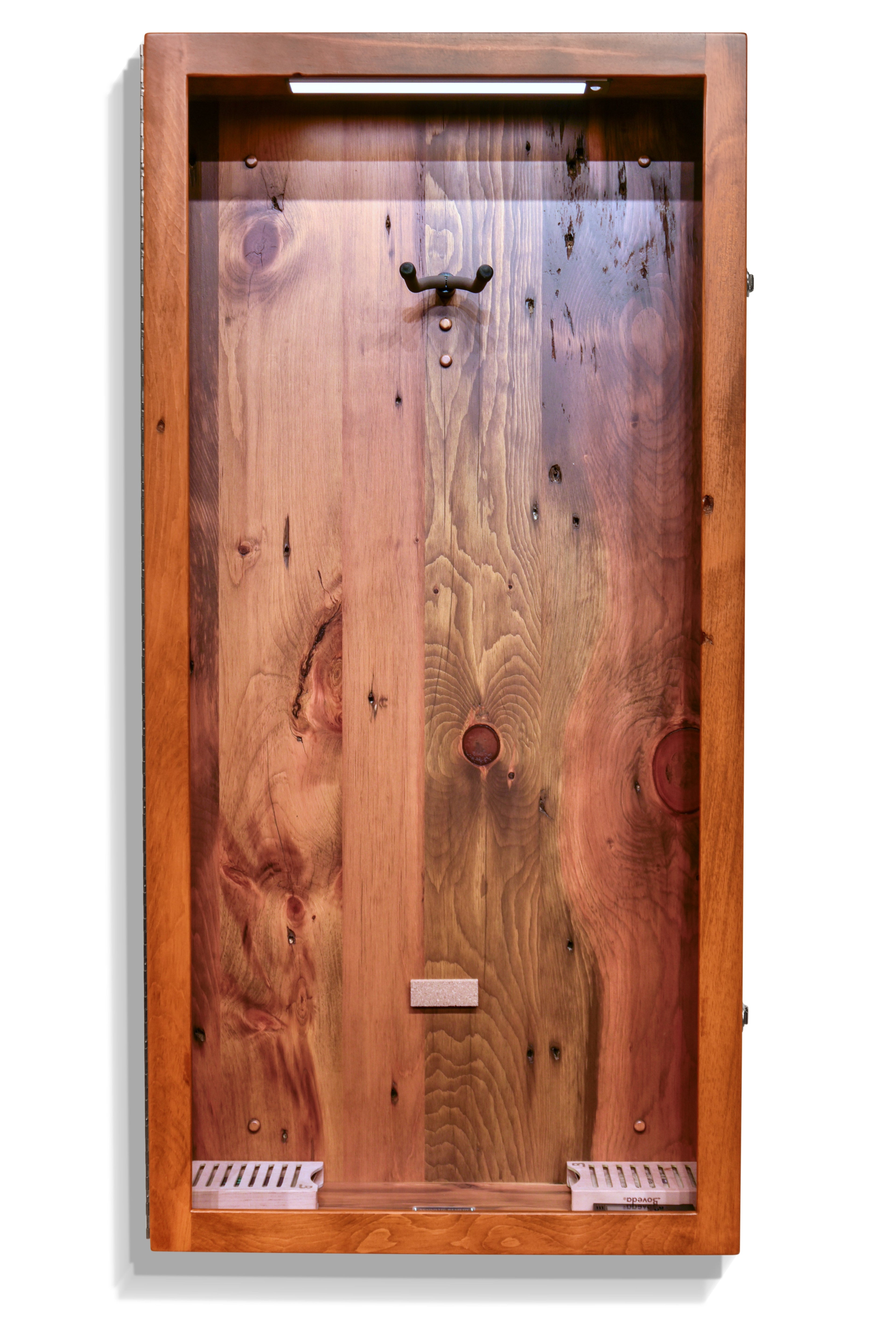 ClimaCase Rectangle Humidor - 300 Year Old Reclaimed Wood with Seely Stain Acoustic Remedy Cases