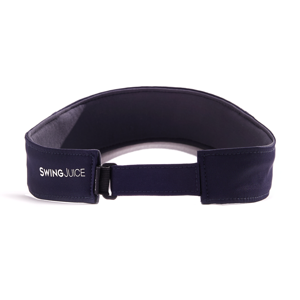 Golf Flag Visor Navy O/S SwingJuice LLC