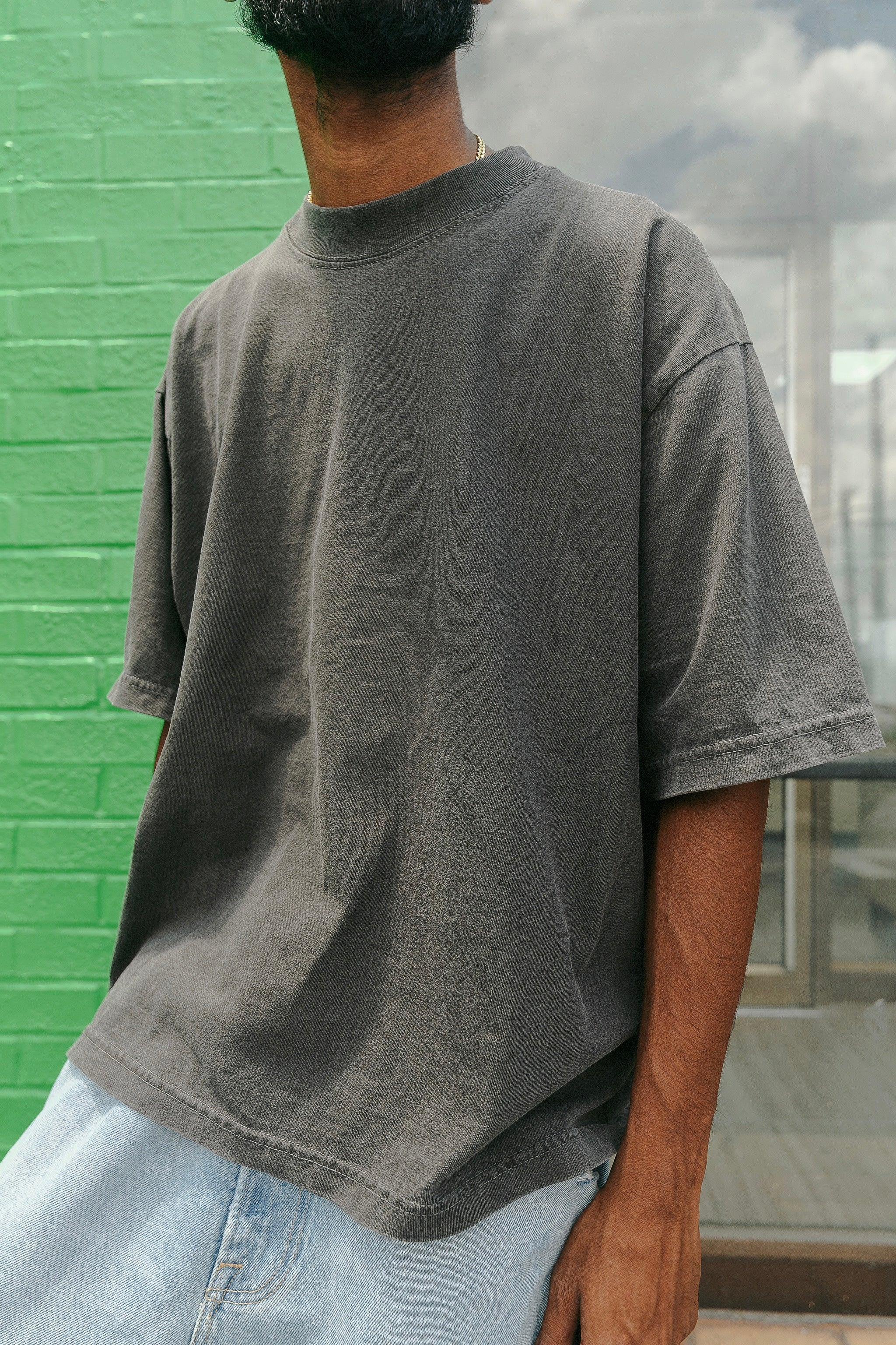 Shaka Wear Garment Dye Drop Shoulder Shirt Superline