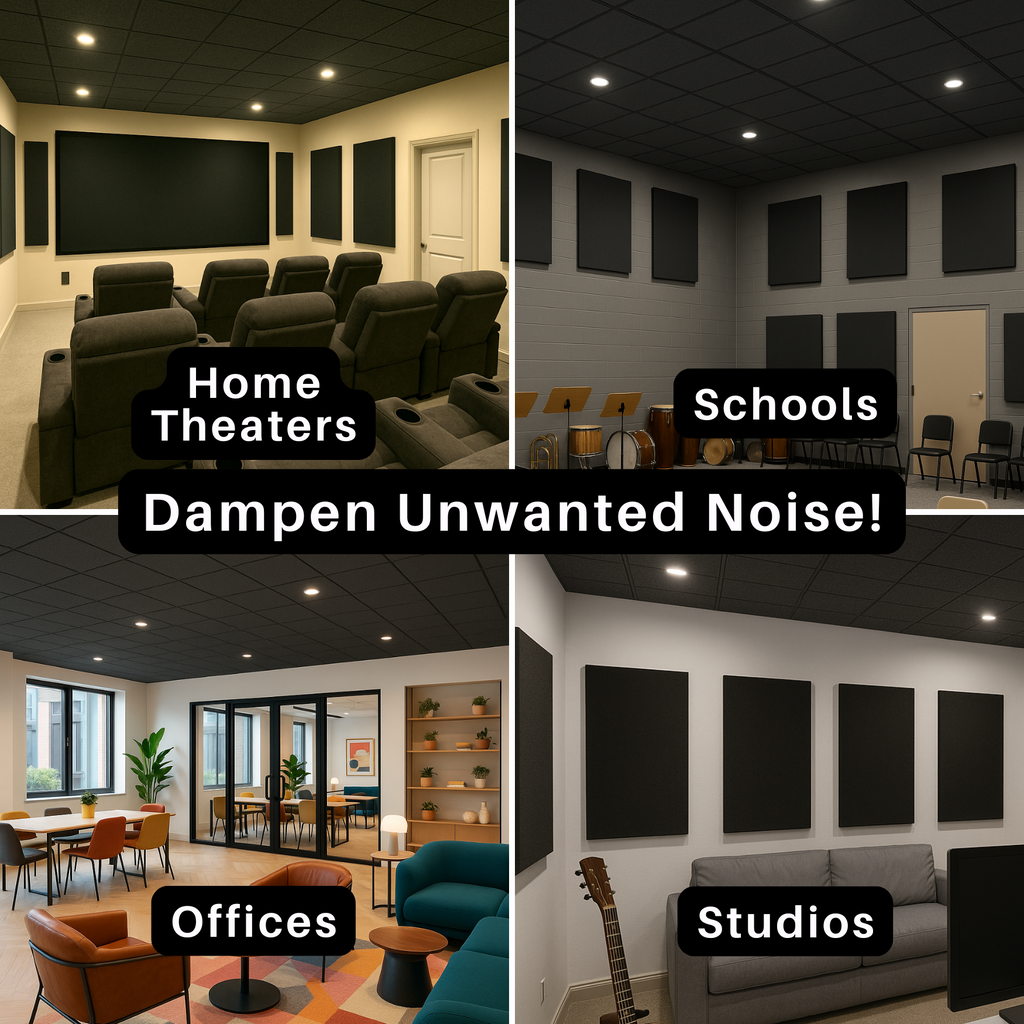 Acoustic Foam Drop Ceiling Tiles SoundAssured