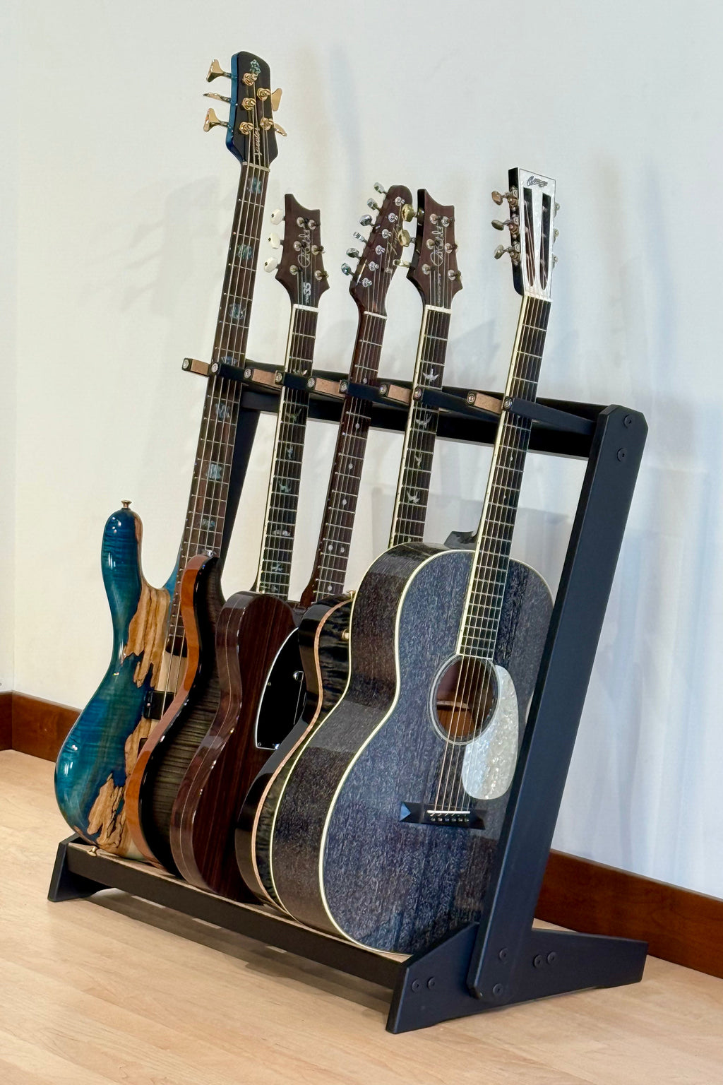 Petite StringRack - Ash - Piano Black Acoustic Remedy Cases