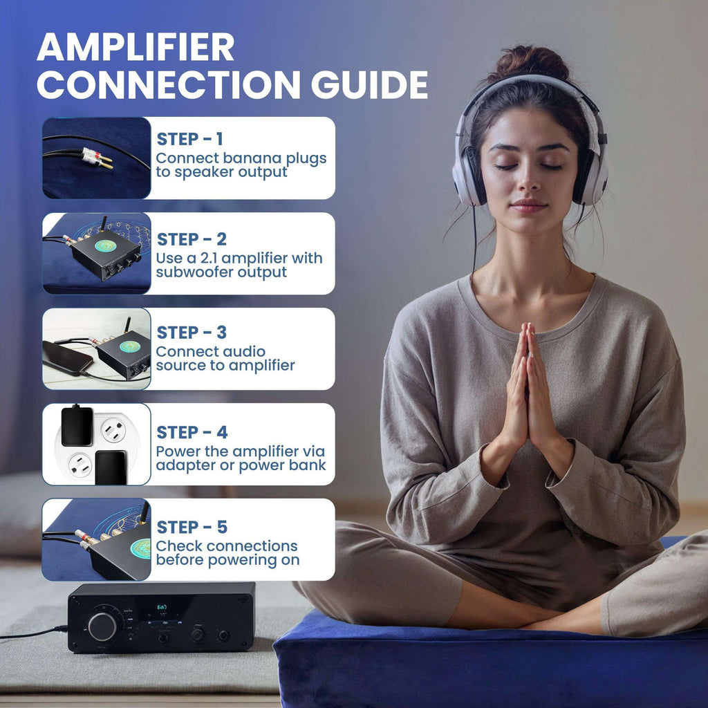 Premium Vibroacoustic Therapy Meditation Cushion Bundle Vibroacoustic Solutions
