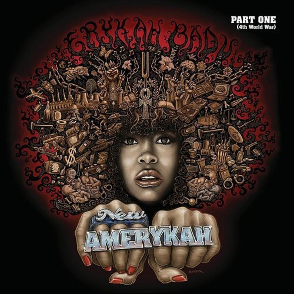 Erykah Badu - Worldwide Underground (Purple LP Vinyl) & New Amerykah Part Two (Return Of The Ankh) (Violet Vinyl/2LP) & New Amerykah Part One (4Th World War) (Purple Vinyl/2LP) & But You Caint Use My Phone (Purple LP Vinyl) & Worldwide Underground & Bundle Music
