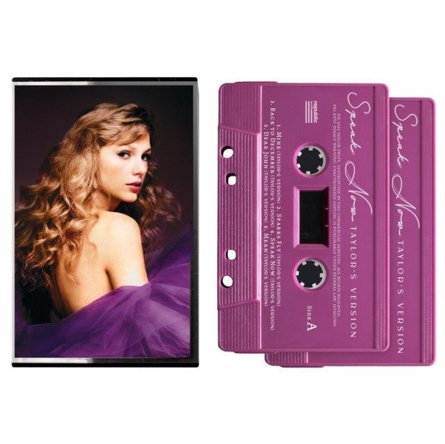 Fearless (Taylor's Version) (Double Cassette) & Speak Now (Taylor's Version) (Orchid Marbled Cassette/2-Cassette) Bundle Music