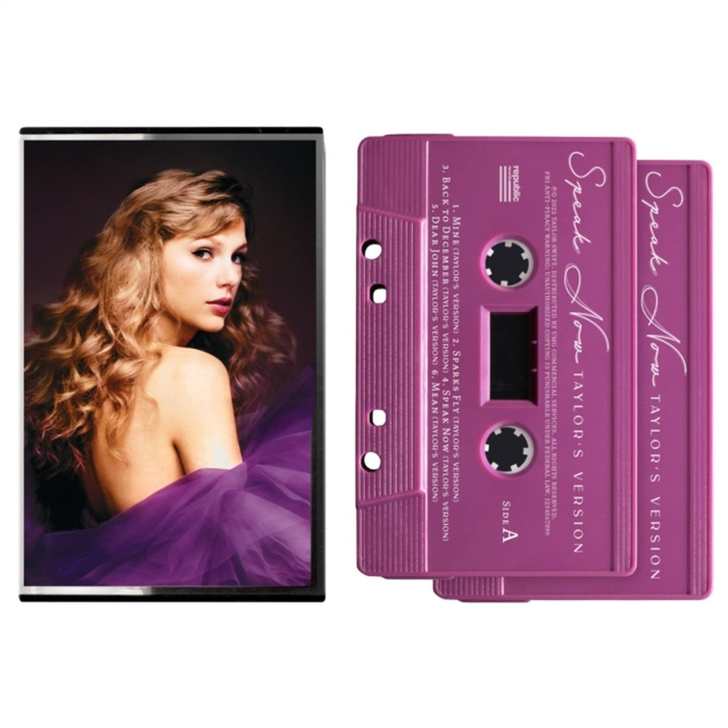 Fearless (Taylor's Version) (Double Cassette) & Speak Now (Taylor's Version) (Orchid Marbled Cassette/2-Cassette) Bundle Music