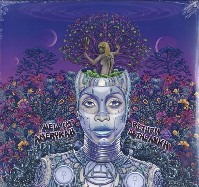 Erykah Badu - Baduizm & Worldwide Underground (Purple LP Vinyl) & New Amerykah Part Two (Return Of The Ankh) (Violet Vinyl/2LP) & New Amerykah Part 2: Return Of Ankh & Mama's Gun Bundle Music