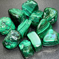 Large Extra Quality Premium Malachite Tumbled Stones (By The Piece or Pound) Amazing Crystals