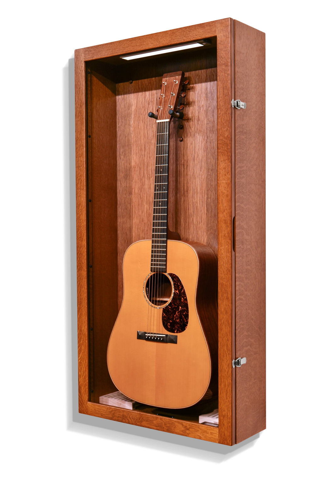 ClimaCase Rectangle Humidor - Quartersawn White Oak with Boston Stain Acoustic Remedy Cases