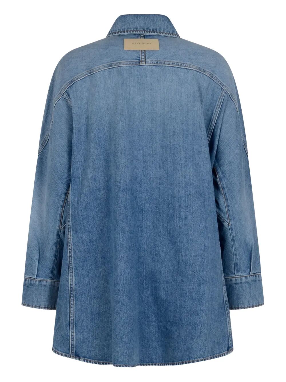 Givenchy Women Cocoon Denim Shirt Luosophy