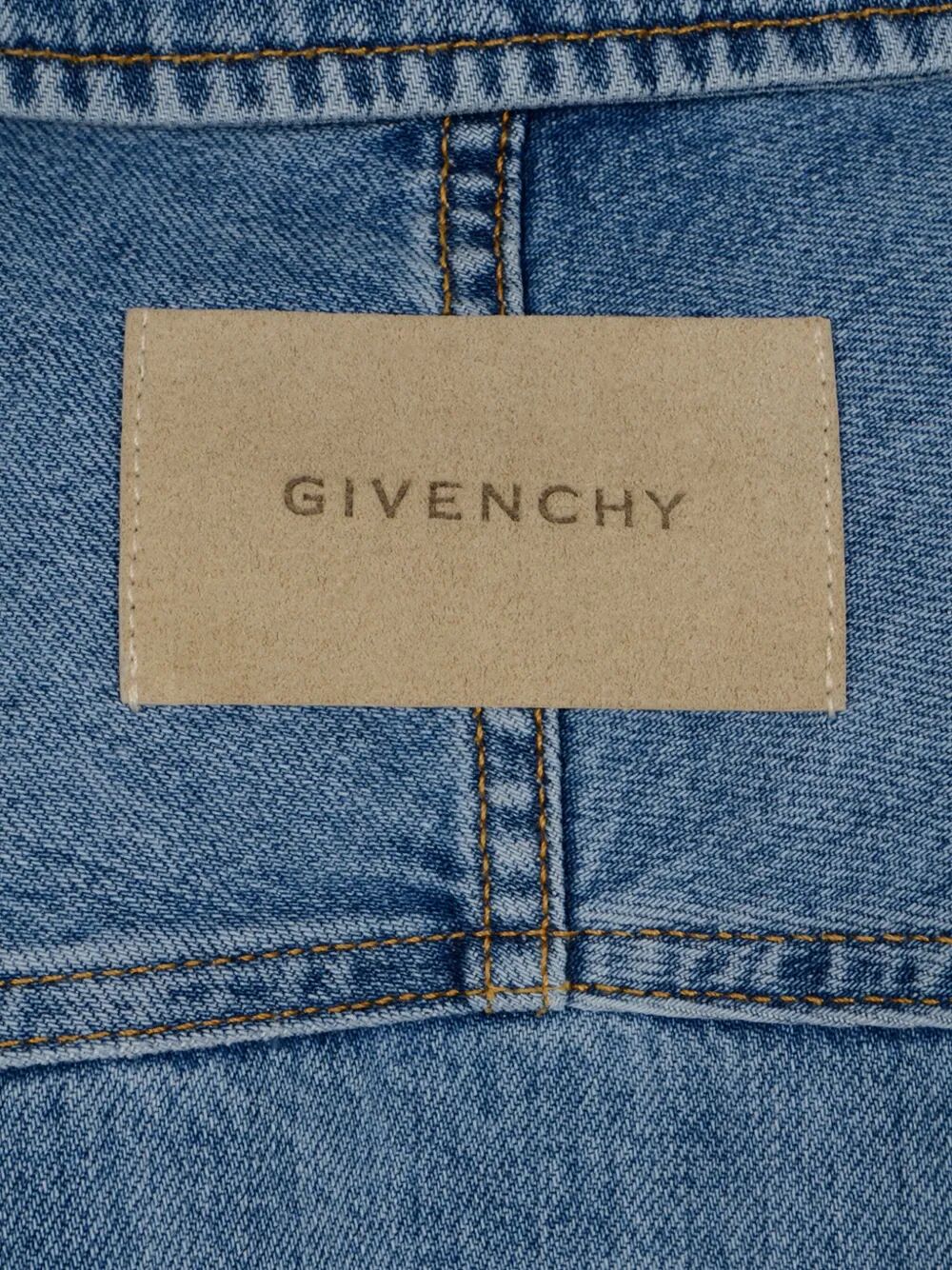 Givenchy Women Cocoon Denim Shirt Luosophy