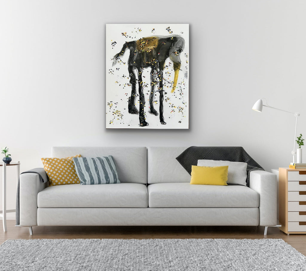 Elephant (Dali Style) - Art Prints Vichy's Art