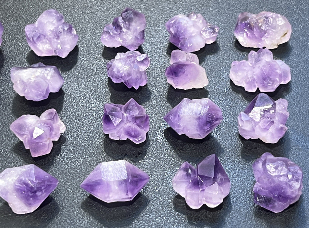 Amethyst Mini Crystal Clusters (1 Kilo)( 2.2 LBs) Bulk Wholesale Lot Raw Natural Gemstones Amazing Crystals