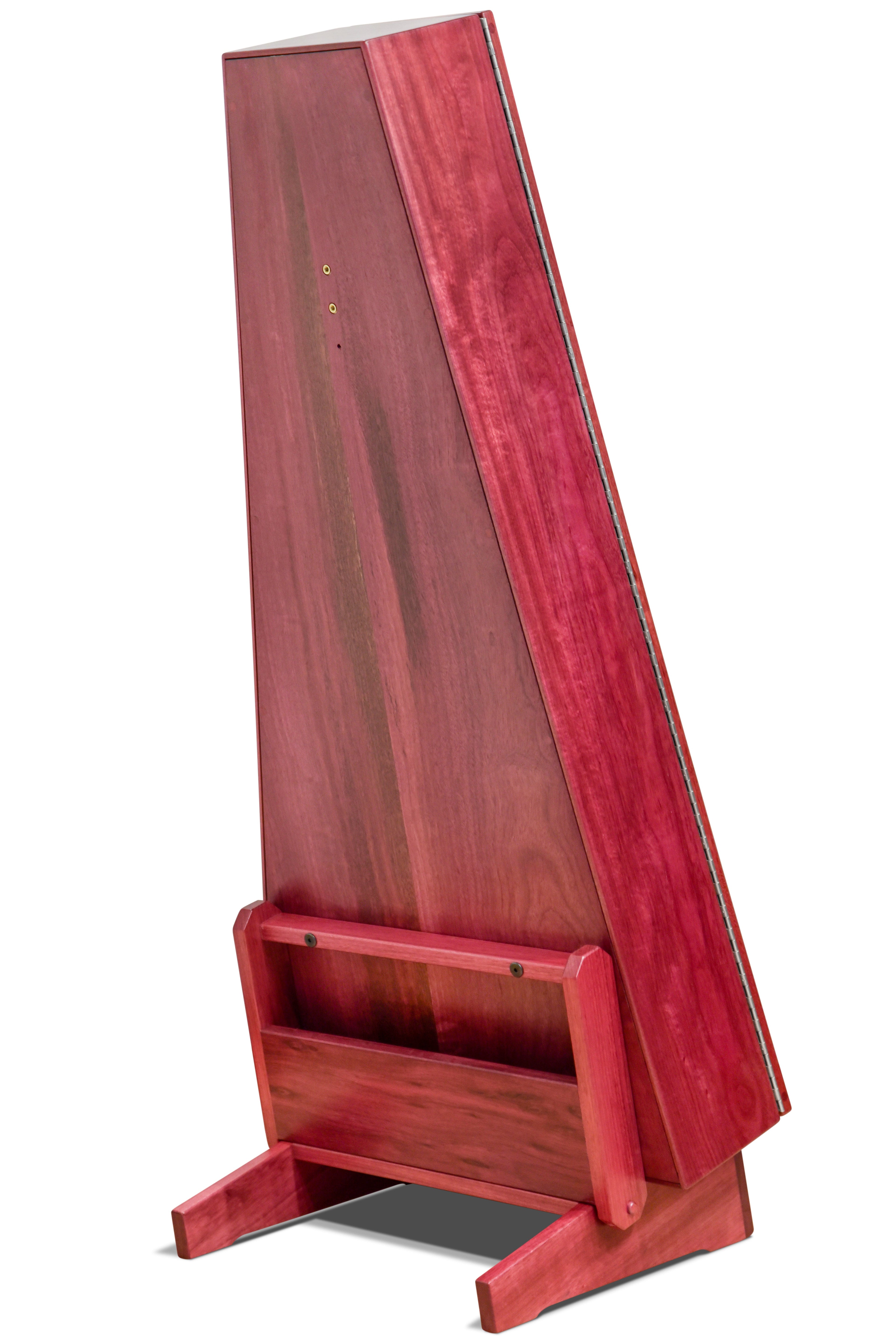 ClimaStand Triangle Humidor with Base - Purplehart Acoustic Remedy Cases