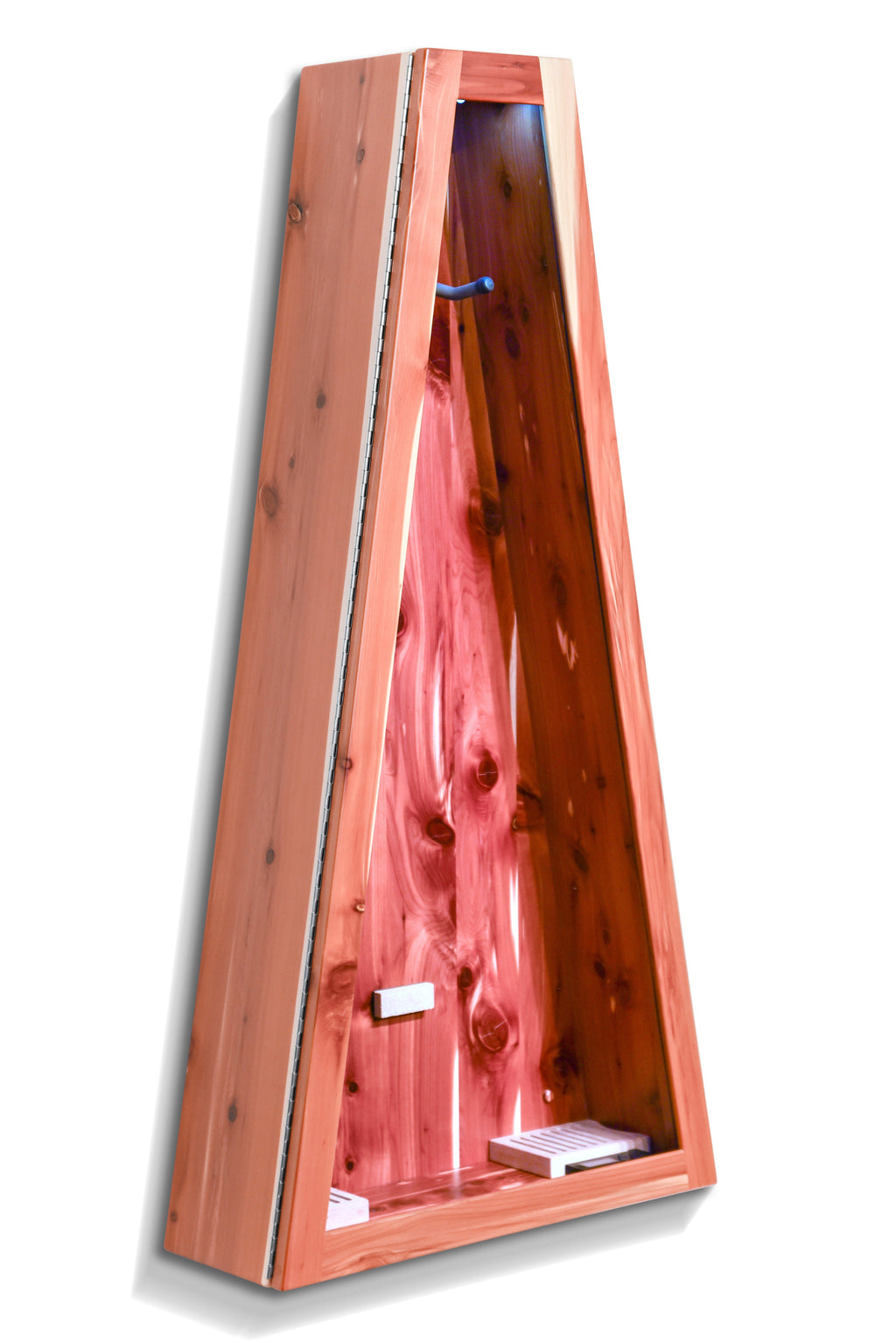 ClimaCase Triangle Humidor - Cedar Acoustic Remedy Cases