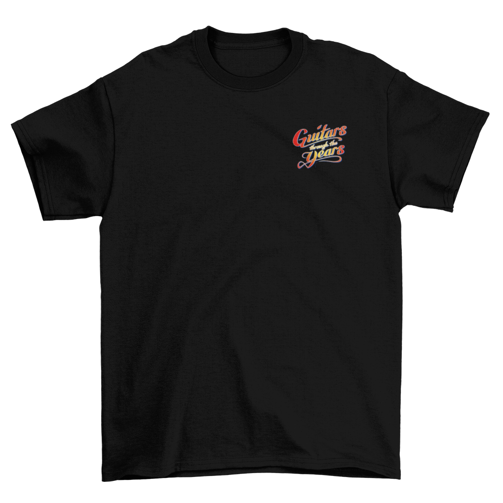 Guitars Thru The Years Music T-Shirt Taboo