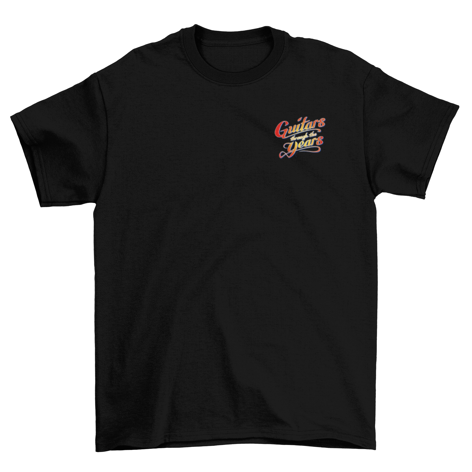Guitars Thru The Years Music T-Shirt Taboo