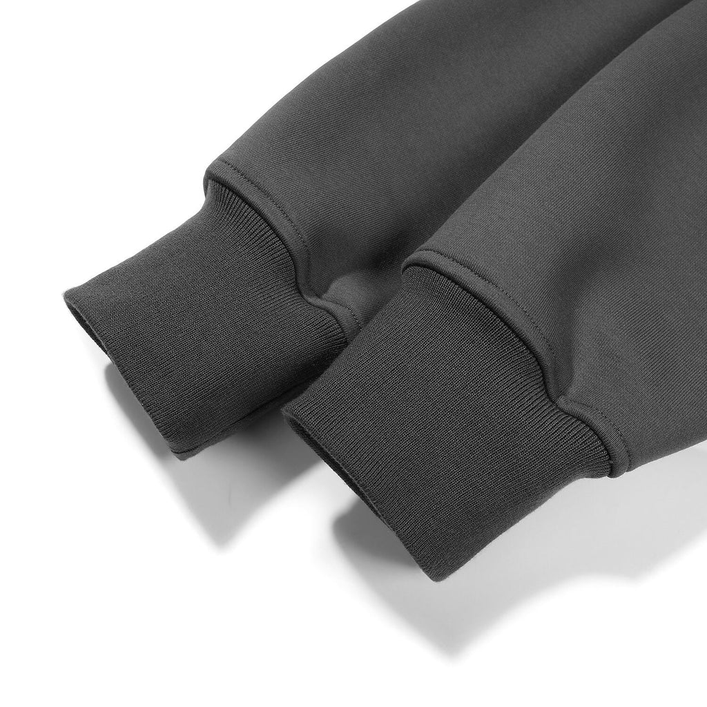 HiH38 Grey Layered Hoodie Niepce