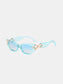 Polycarbonate Frame Cat-Eye Sunglasses