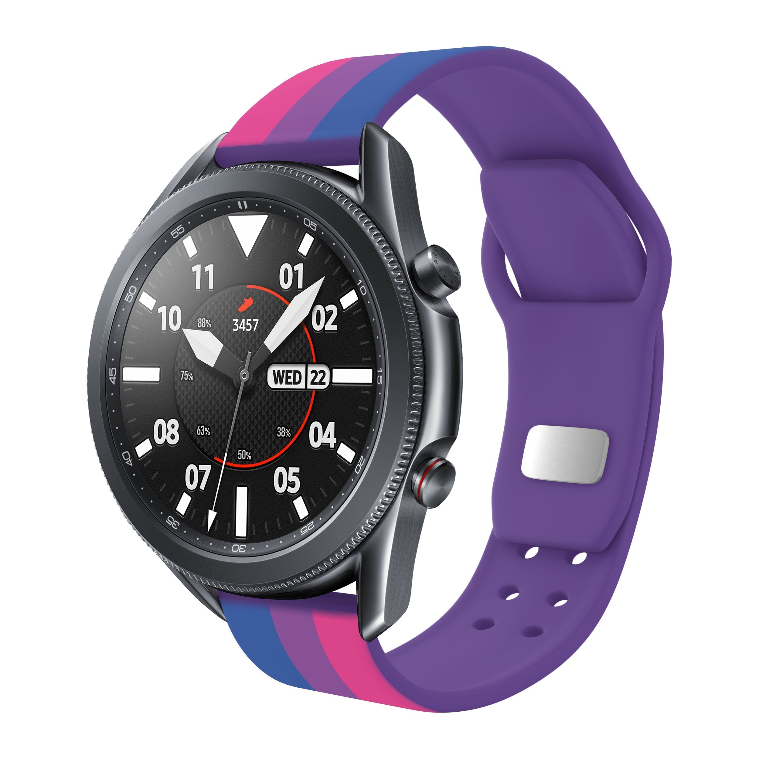Pride HD  Watchband for Samsung, Garmin, Fossil, and More for Samsung, Garmin, Fossil, and More Affinity Bands