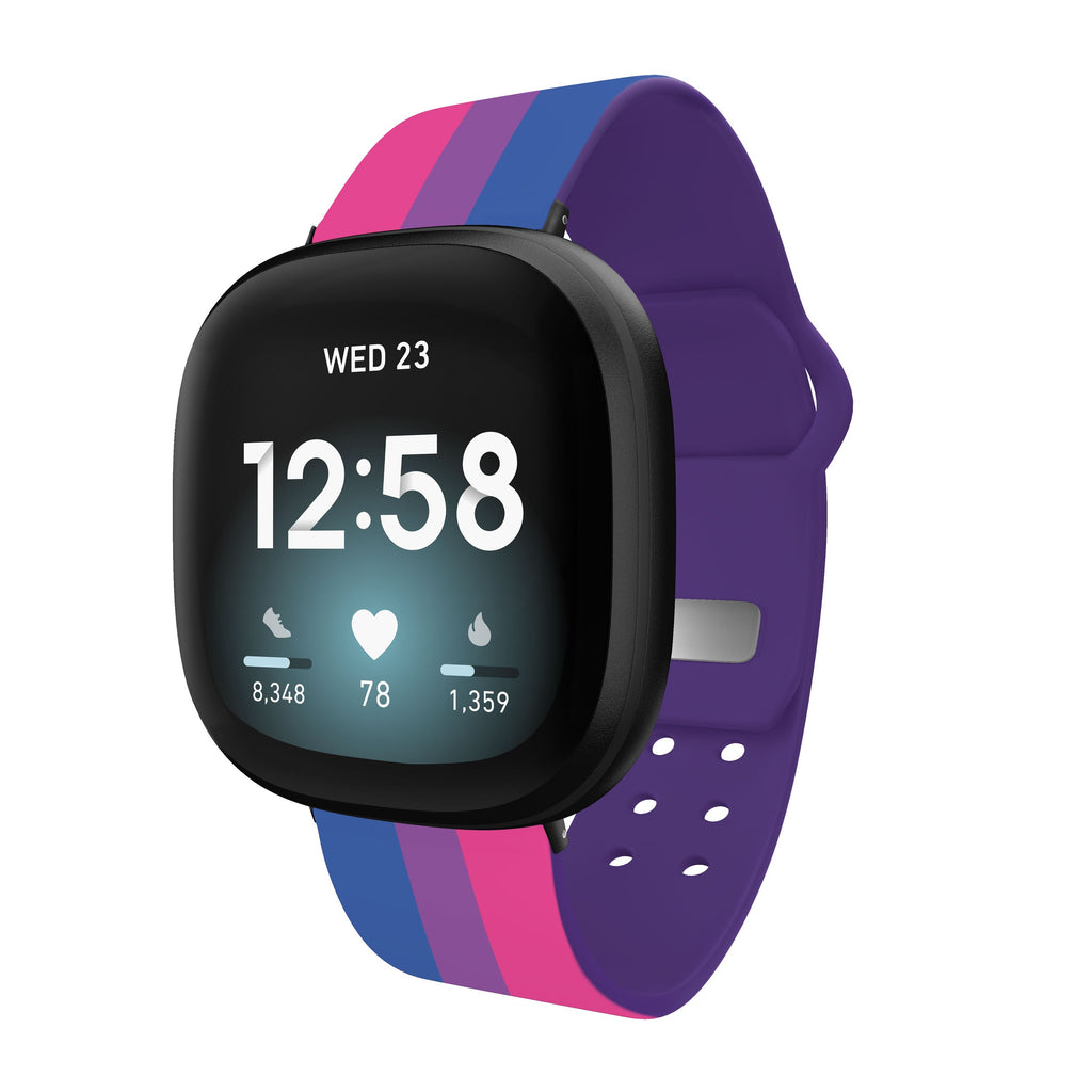 Pride HD Fitbit Versa 3 and Sense Watch Band Affinity Bands