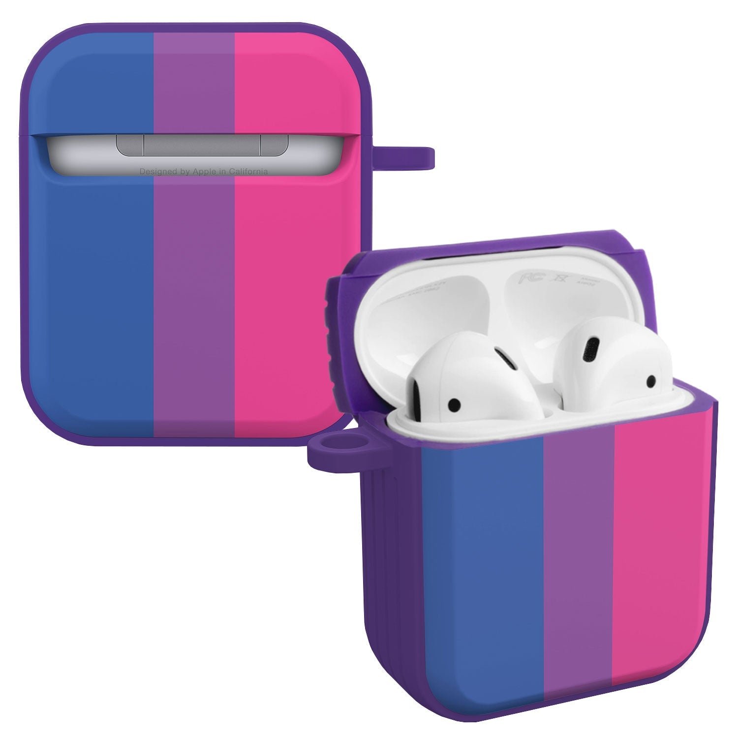 Pride HDX Case Cover Compatible with Apple AirPods Gen 1 & 2 Affinity Bands