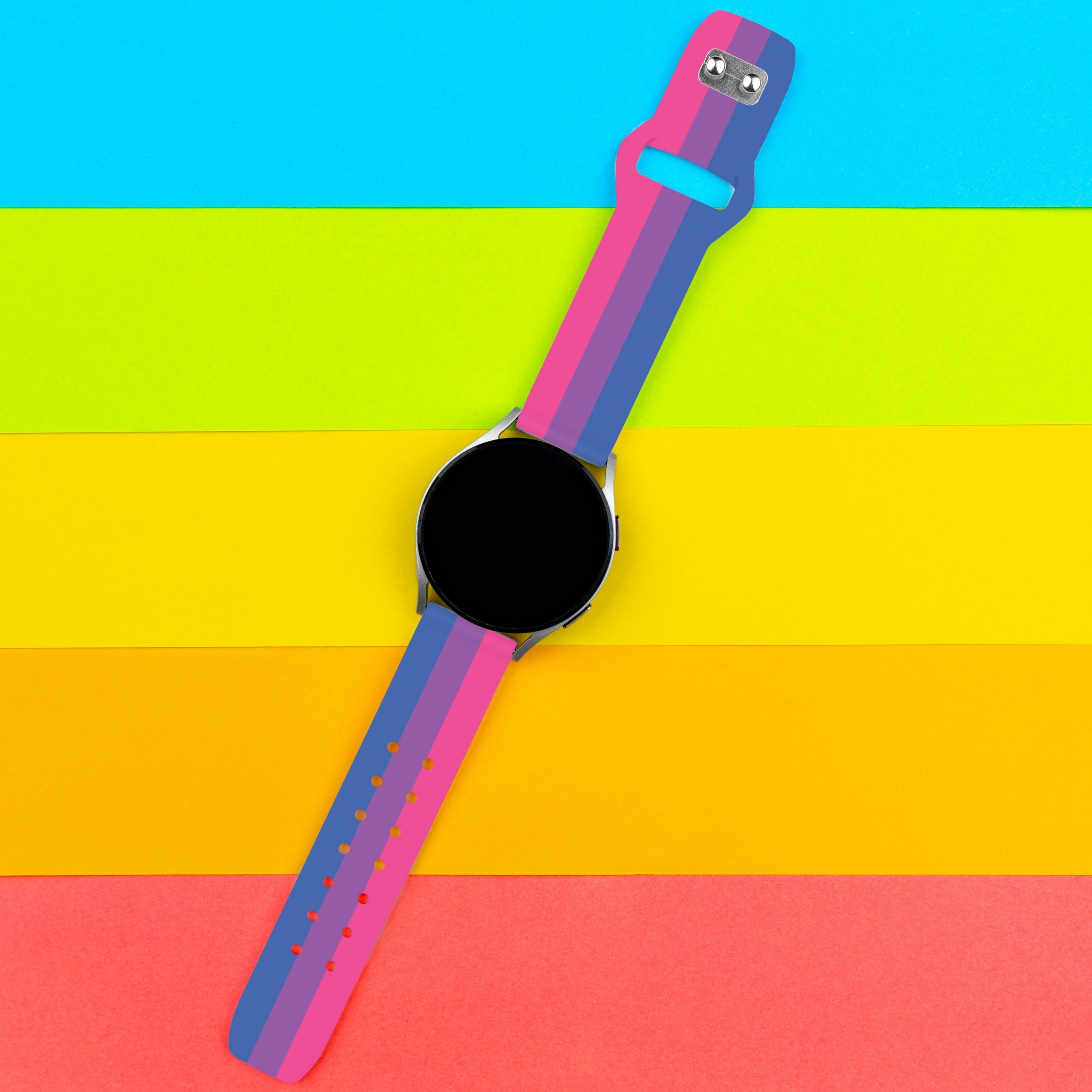 Pride HD  Watchband for Samsung, Garmin, Fossil, and More for Samsung, Garmin, Fossil, and More Affinity Bands