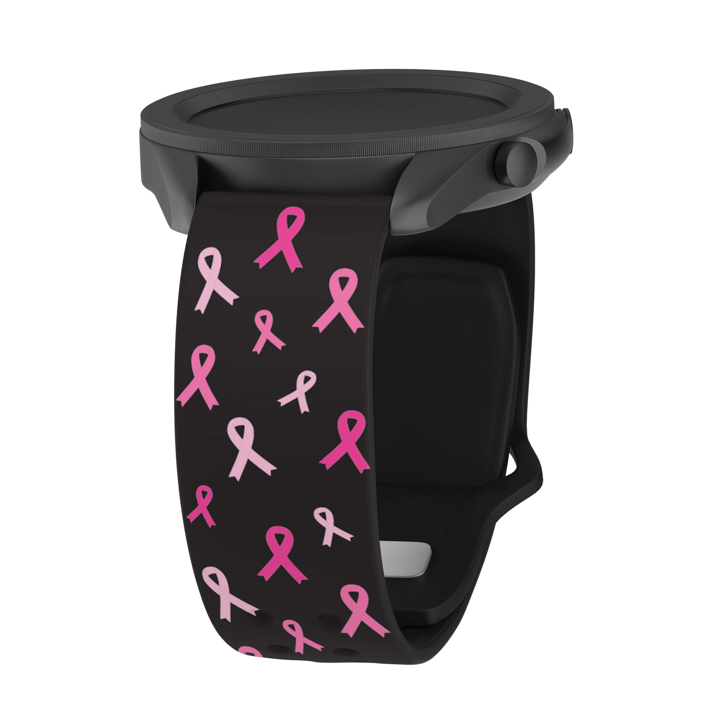 Breast Cancer Awareness HD  Watchband for Samsung, Garmin, Fossil, and More Affinity Bands
