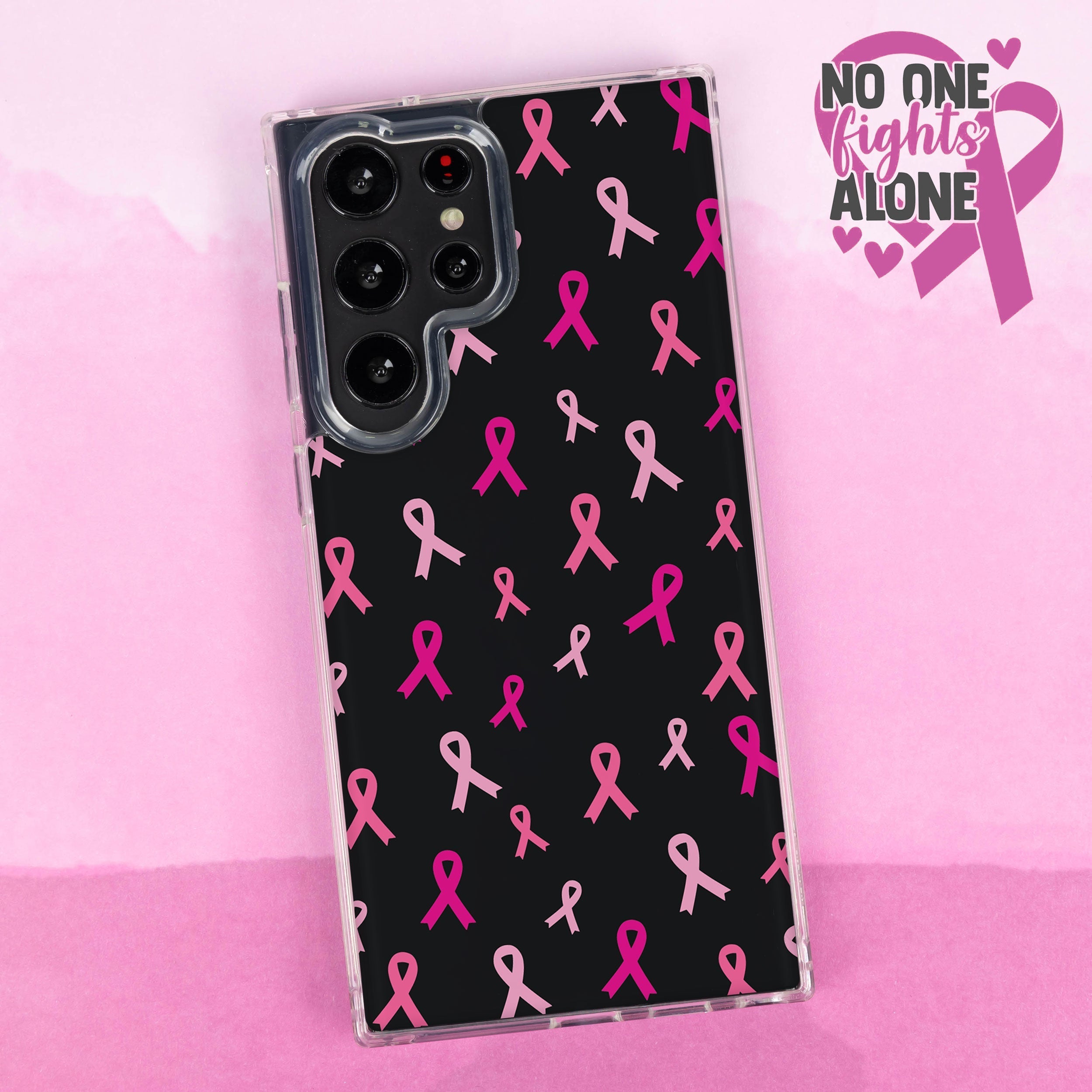 Breast Cancer Awareness HD Samsung Galaxy S23 Series Phone Case Affinity Bands