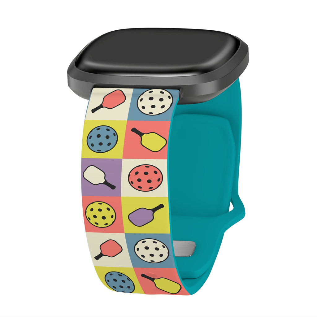 Pickleball HD Fitbit Versa 3 & Sense 1 Watch Band Affinity Bands