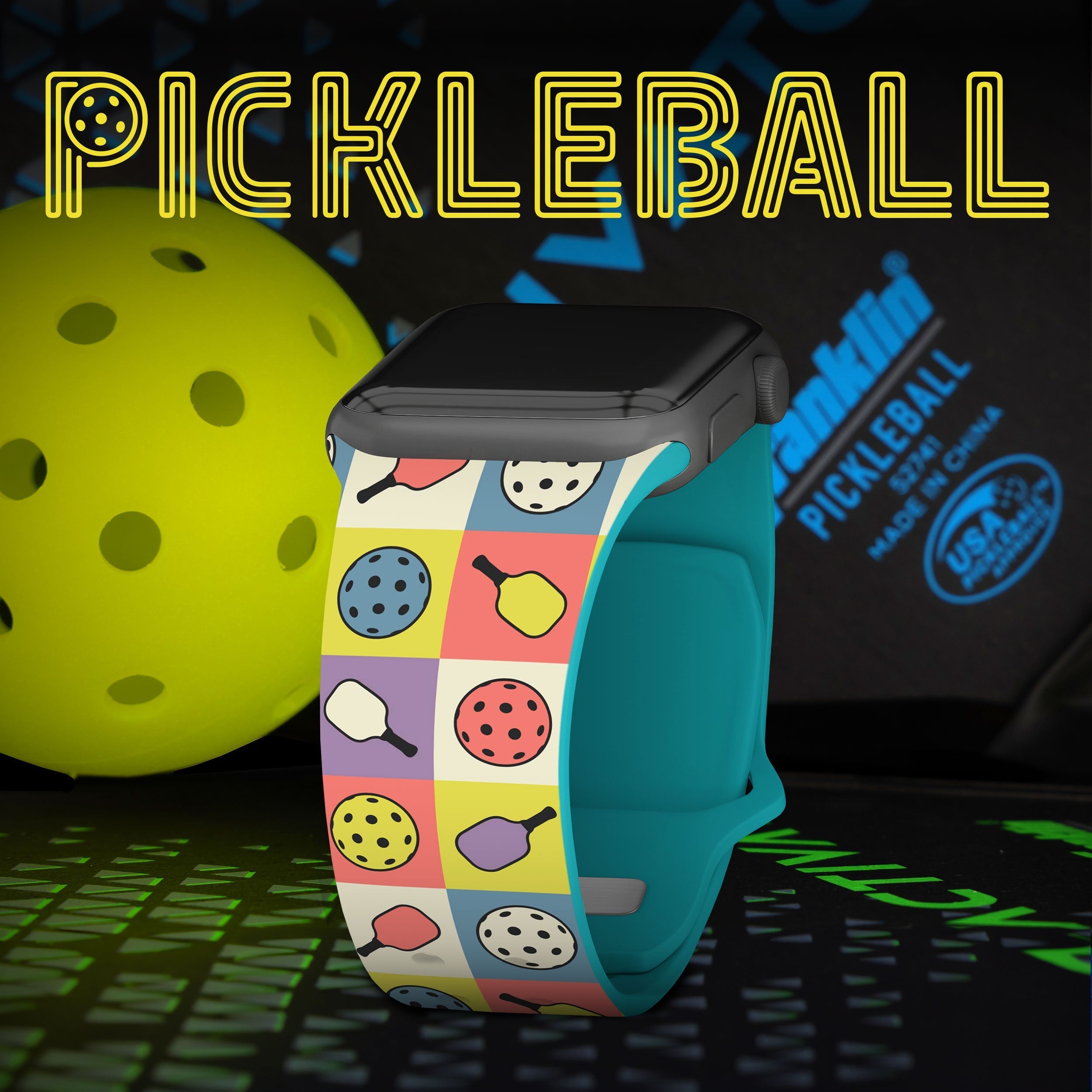 Pickleball HD Apple Watch Band Affinity Bands