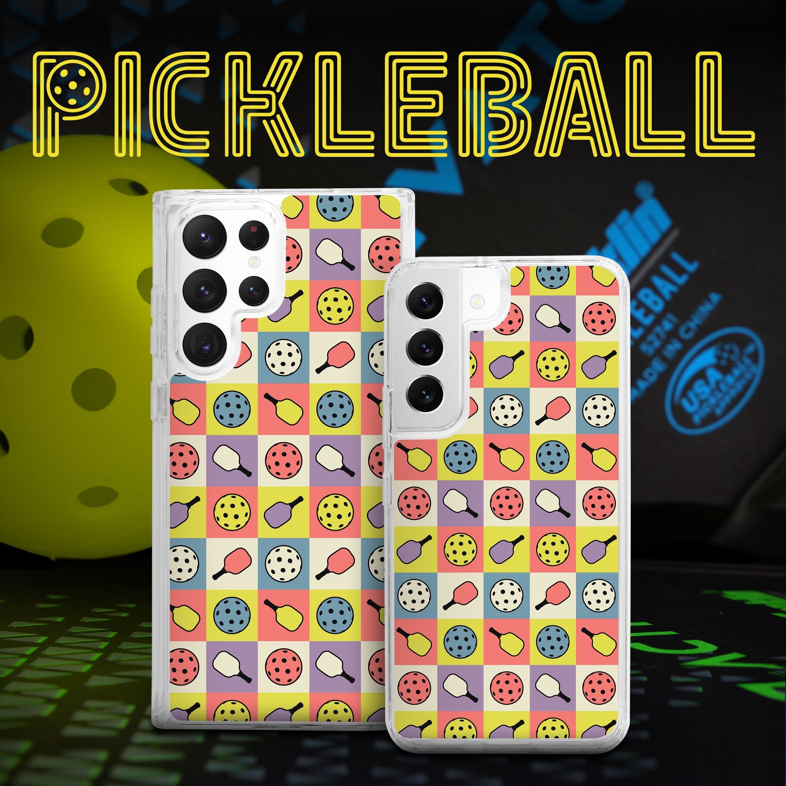 Pickleball HD Samsung Galaxy S22 Phone Case Affinity Bands
