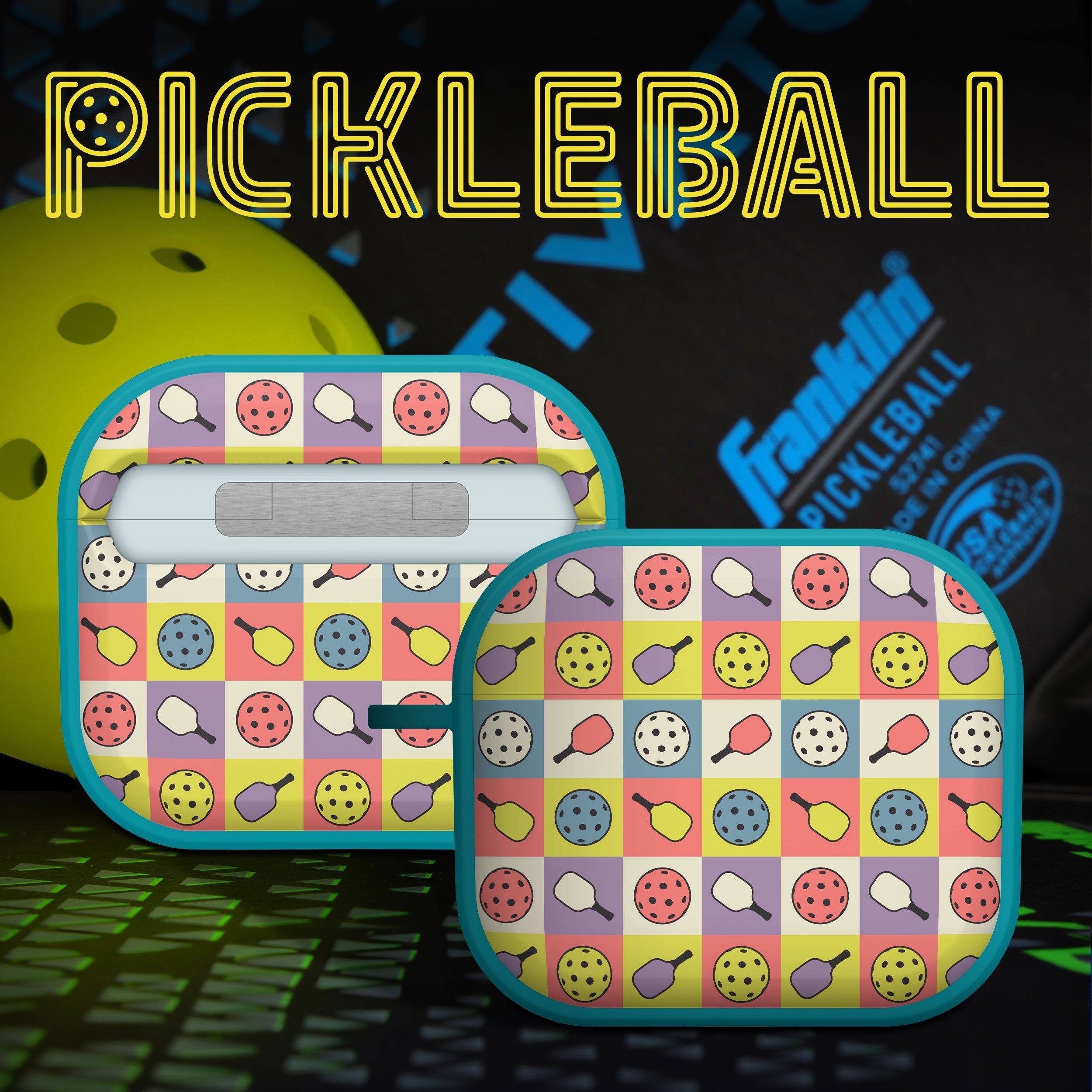 Pickleball HDX Apple AirPods Gen 3 Case Cover Affinity Bands