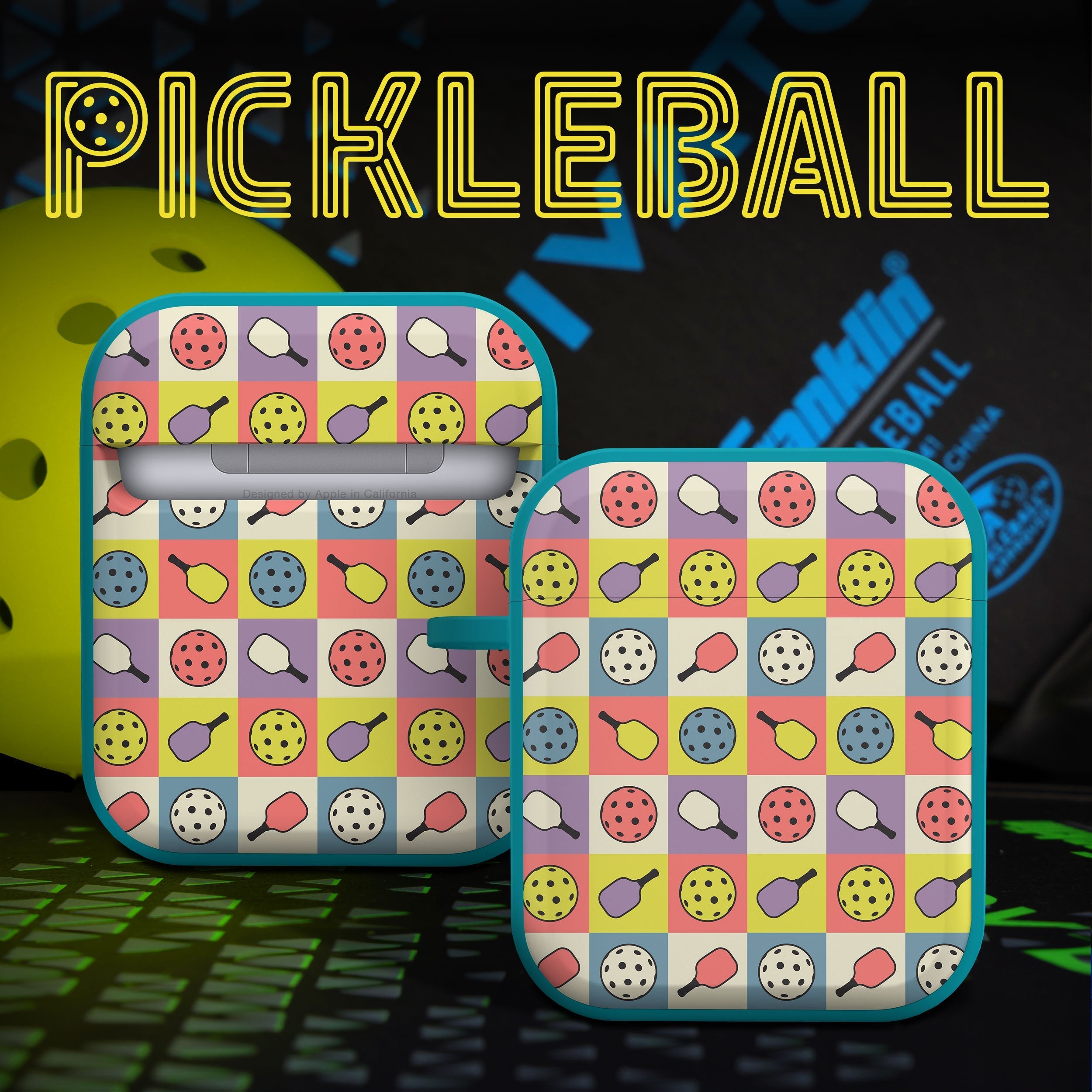 Pickleball HDX Apple AirPods Gen 1 & 2 Case Cover Affinity Bands