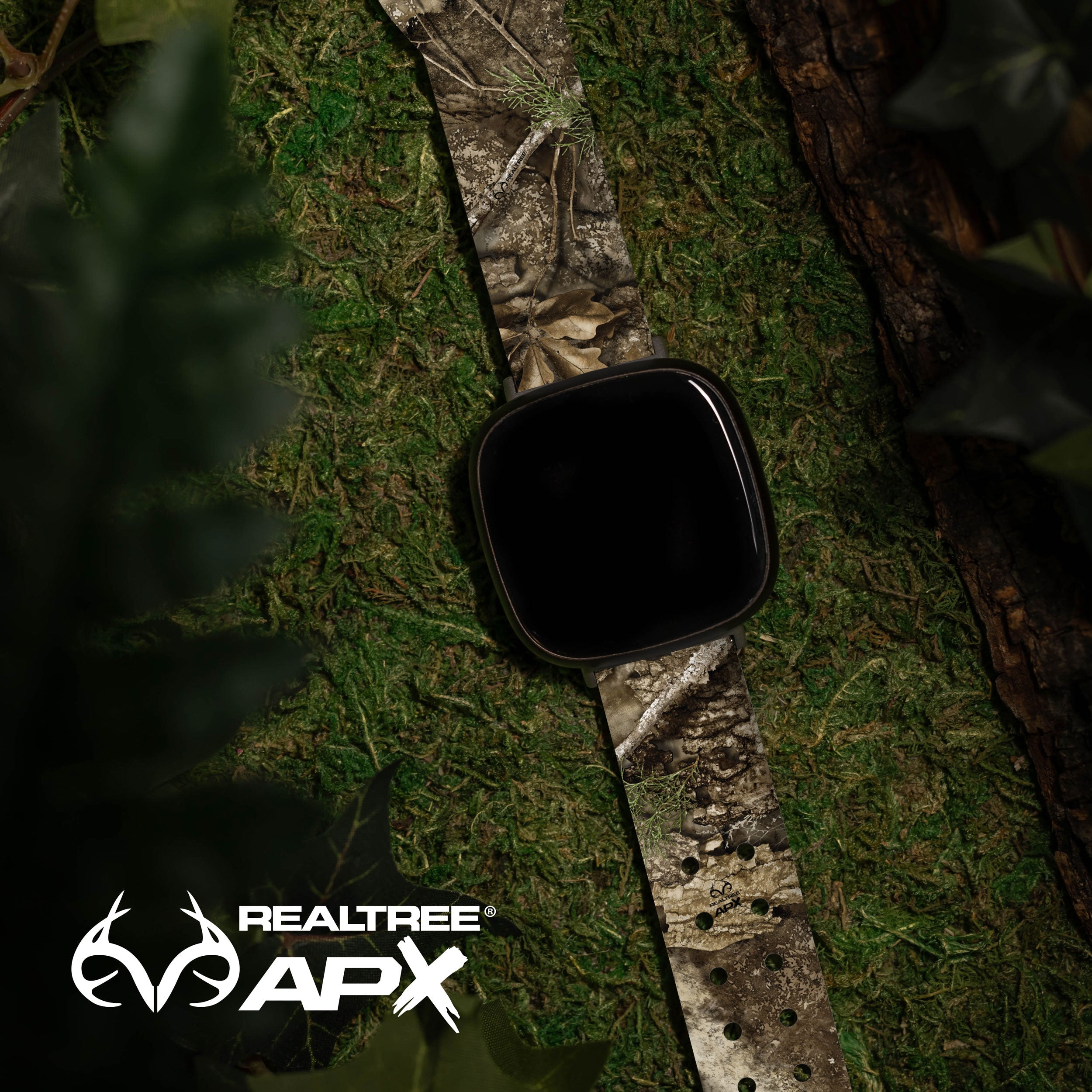 Realtree APX HD Fitbit Versa 3 & Sense Watch Band Affinity Bands
