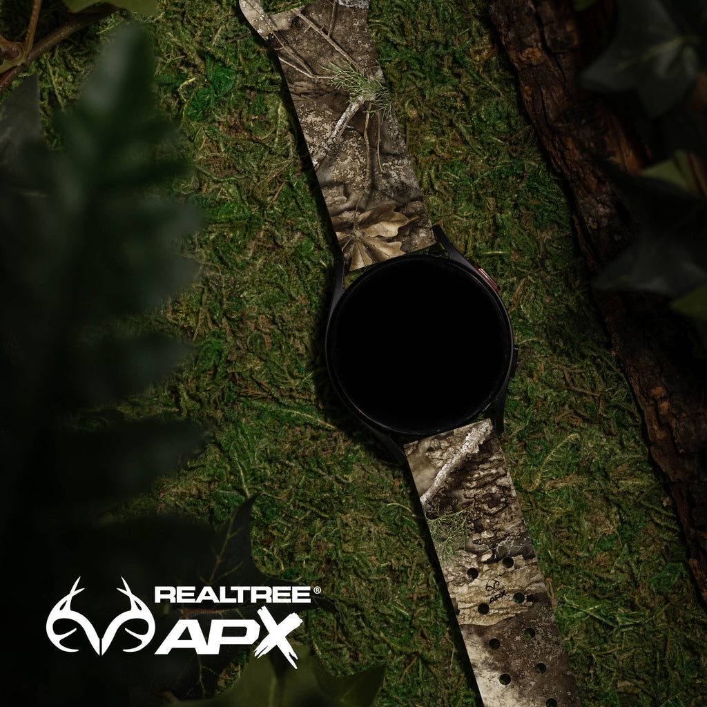 Realtree APX HD  Watchband for Samsung, Garmin, Fossil, and More Affinity Bands