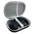CentralSound EVA Hard Zippered Headphones Protective Carrying Case - Black CentralSound